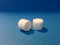 white Vis Threaded Caps